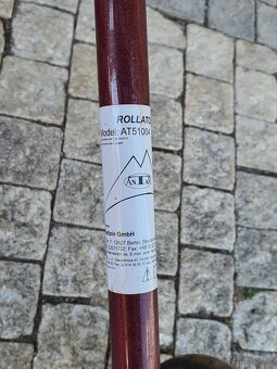 seniorské chodítko se sedátkem, skládací - 3