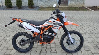 Pitbike Mikilon Defender 150RR. kola 19/16 oranžov - 3