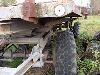 Traktorová čtyřkolová vlečka Hw6011 - 3