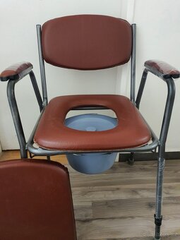 NOVÁ NEPOUŽITÁ toaletní židle klozetové WC křeslo - 3