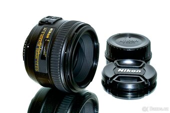 Nikon AF-S Nikkor 1,4/50 G 9-lamelový + VFFoto 58 TOP STAV - 3