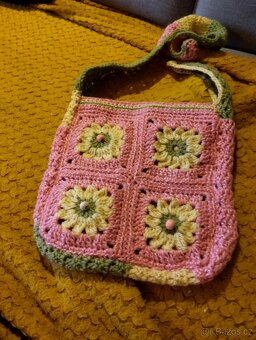 Háčkovaná kabelka - 3