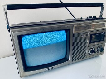 Magnetofon/TV/Radio Sharp 10p-28G, rok 1980 - 3