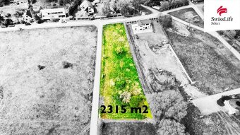 Prodej stavebního pozemku 2315 m2, Unhošť - 3