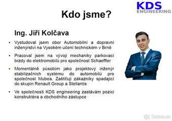 KDS Engineering - Výkresová dokumentace, 3D modely, 3D tisk - 3