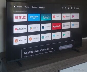 Tv Panasonic 102cm 4k YouTube Netflix onepley ANDROID systém - 3