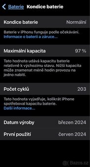 Prodám iPhone 15 Pro, 128GB - 3