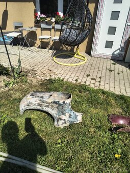 Podsedlový plech Jawa pionýr, asi typ 555 - 3