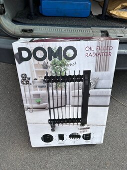 Elektrický olejový přímotop - DOMO - 3