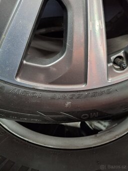 Alu kola Mercedes, R17 + letní pneu 245/55 R17 - 3