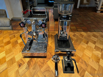 Prémiový mlýnek na espresso ECM Mechanika Slim V a sada 64 k - 3