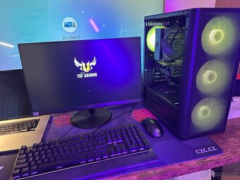Herní PC sestava + monitor + periferie – výborný stav - 3