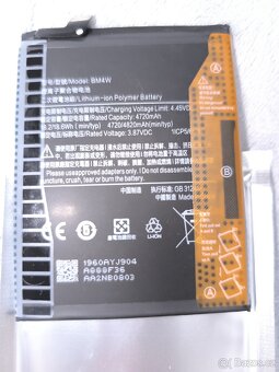 Vyměnitelná baterie telefonu Mi 10t lite 5g - 3