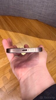 iPhone 16 PRO 256GB Pouštní titan 100% STAV - 3