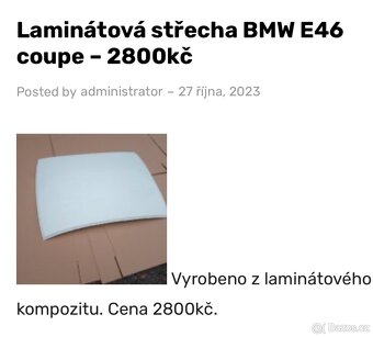 Body kit e46 coupe - 3