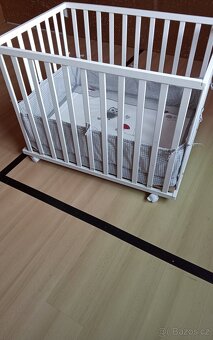 Dřevěná postýlka Roba - 3