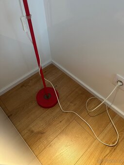 Lampička ikea červená - 3
