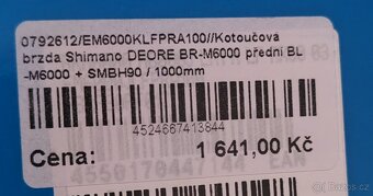 Brzdová páka SHIMANO DEORE BL-M6000-L - 3