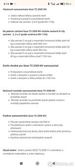 Samozavirac dveří GEZE - 3