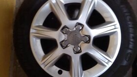 orig.alu kola Audi 16"+ letní pneu Michelin 205/55/16 - 3
