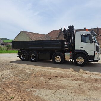Volvo FM 440 8x4 nosič kontejnerů s rukou HIAB220C5 - 3