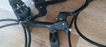 Hydraulické brzdy Shimano Deore BR-M6100 sada přední zadní - 3