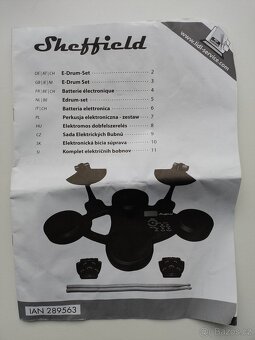 Pedály k elektronické bicí sadě Sheffield - 3