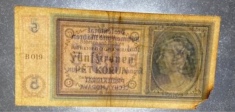 bankovky Protektorát Čechy a Morava 1939-1945 - 3