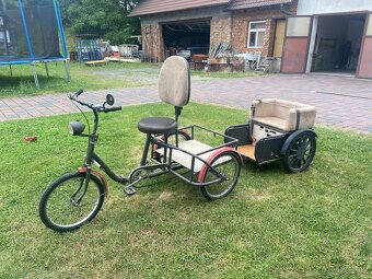 Nákladní šlapací elektrická rikša - 3