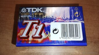 Audiokazety TDK T1-90 5 kusů - 3