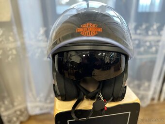 Harley Davidson Helma s Intercomem neježděná M - 3