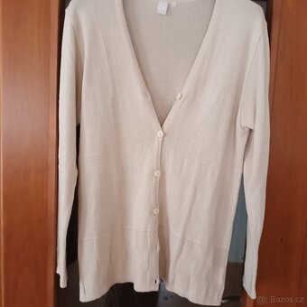 Halenka over size + lehký kardigan. - 3