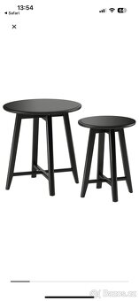 Kulatý stolek Kragsta IKEA - 3