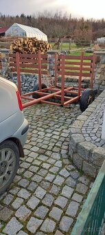 Vozík na dřevo bez TP - 3