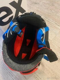 Lyžařská helma Uvex 48-52cm + lyžařské brýle - 3