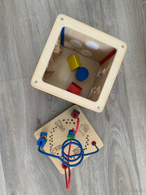 Dřevěná hrací kostka pro děti 5 v 1 - 3