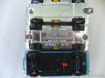 od CORGI a DINKY TOYS:RENAULT 16 v original krabickach - 3