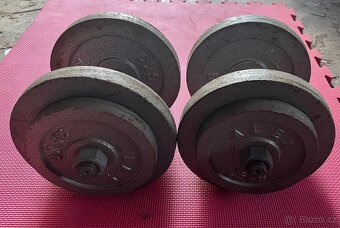 Činky 2x16kg - 3