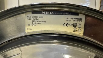 Pračka Miele W3922 softronic, voštinový buben - 3