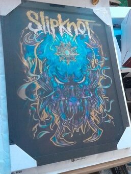 3D měnící se obraz skupina Slipknot - 3