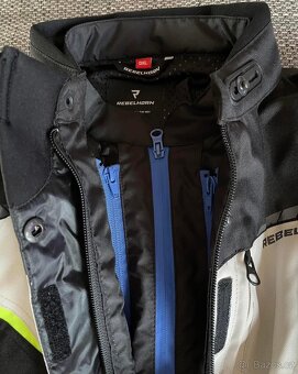 Bílá bunda REBELHORN vel.DXL - 3