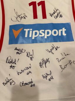 Podpisany Basketbalovy dres zenske ceske reprezentace - 3