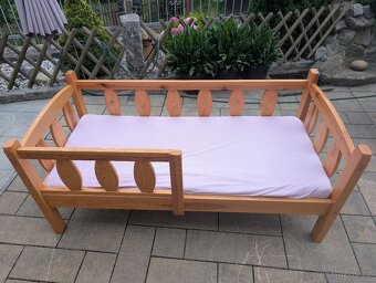 Dětská postýlka 160 cm z masivu - 3