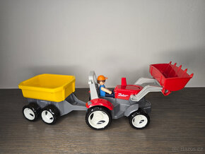 Traktor s přívěsem a figurkou, Igráček MULTIGO - 3