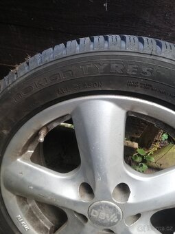 ALU + Celoroční pneu Nokian 195/50/15 - 3