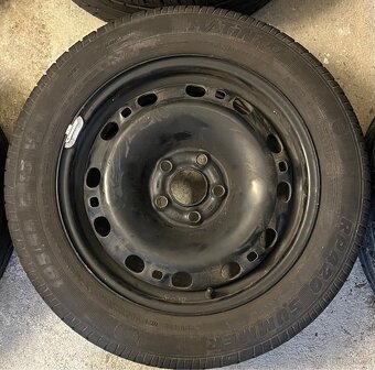 Disky Vw, 5x100, R15, Et43, letní pneu - 3