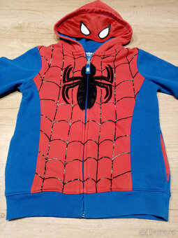 tepláková mikina spiderman vel. 122/128 - 3