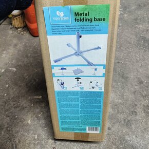 kovový skládací stojan Happy green - 3