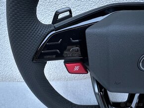 Audi sportovy volant perforovany cierny RS3 RSQ3 RS4 RS5 - 3