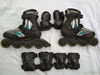 Prodám inline brusle 35-38 - 3